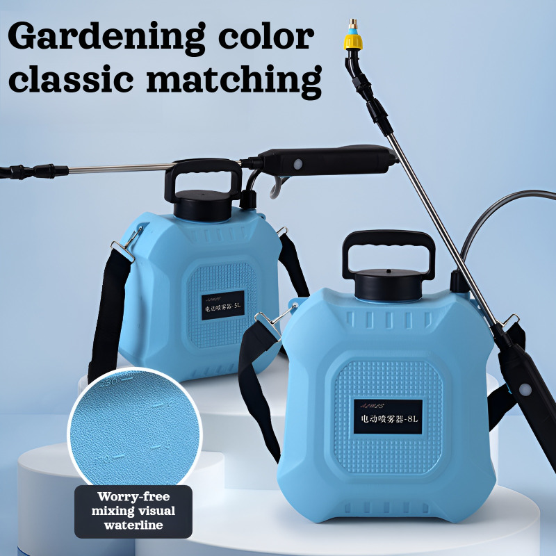 Gardening Tools Diy - 5L/8L USB Ricaricabile Annaffiatoio Elettrico Portatile