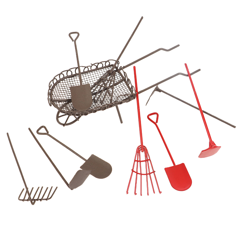 Gardening Tools Bag - 1/12 Simulazione casa delle bambole Kit