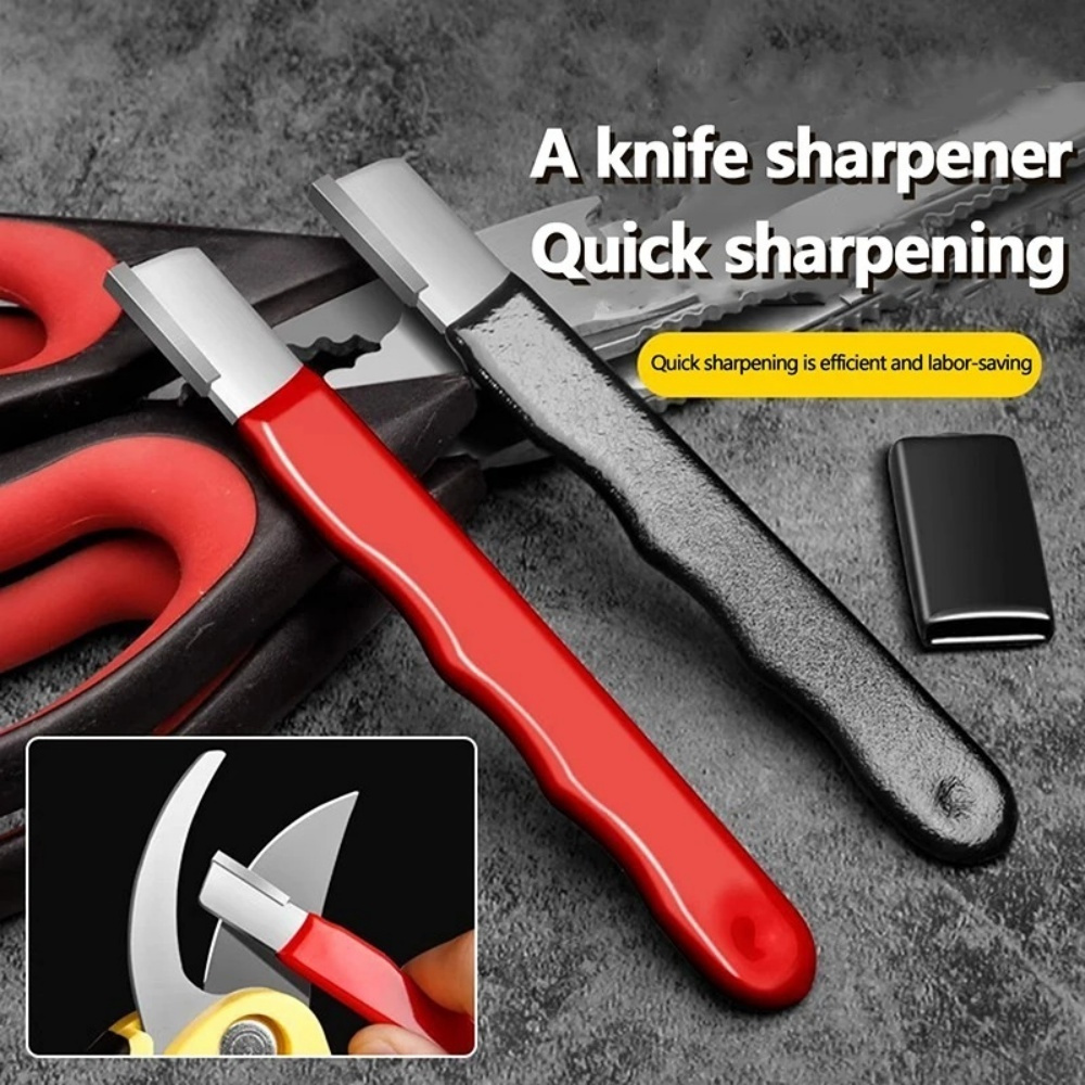 Gardening Tools Diy - Affilacoltelli Professionale in Metallo, Affilacoltelli per