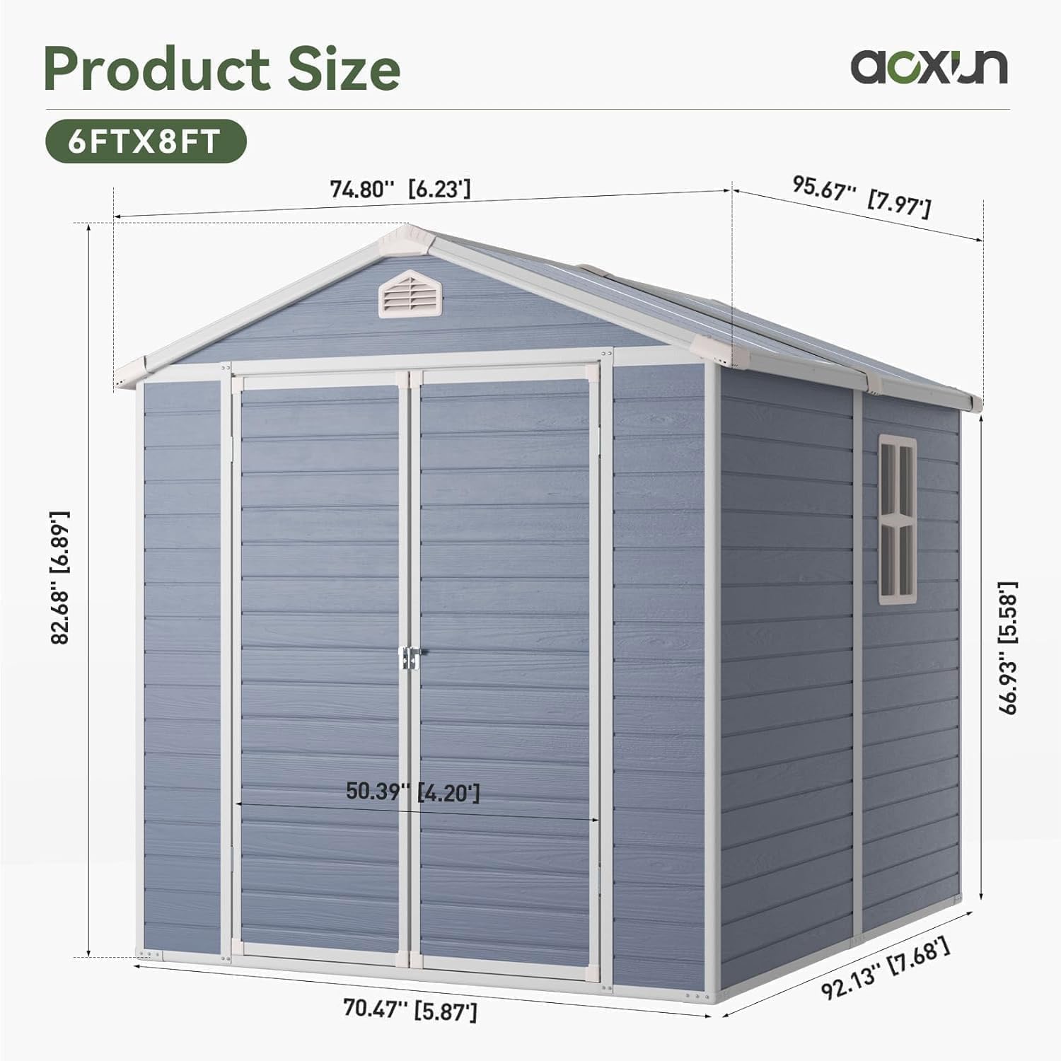 Capanno da Giardino 6x8 FT con - Gardening Tools recensione e prezzo