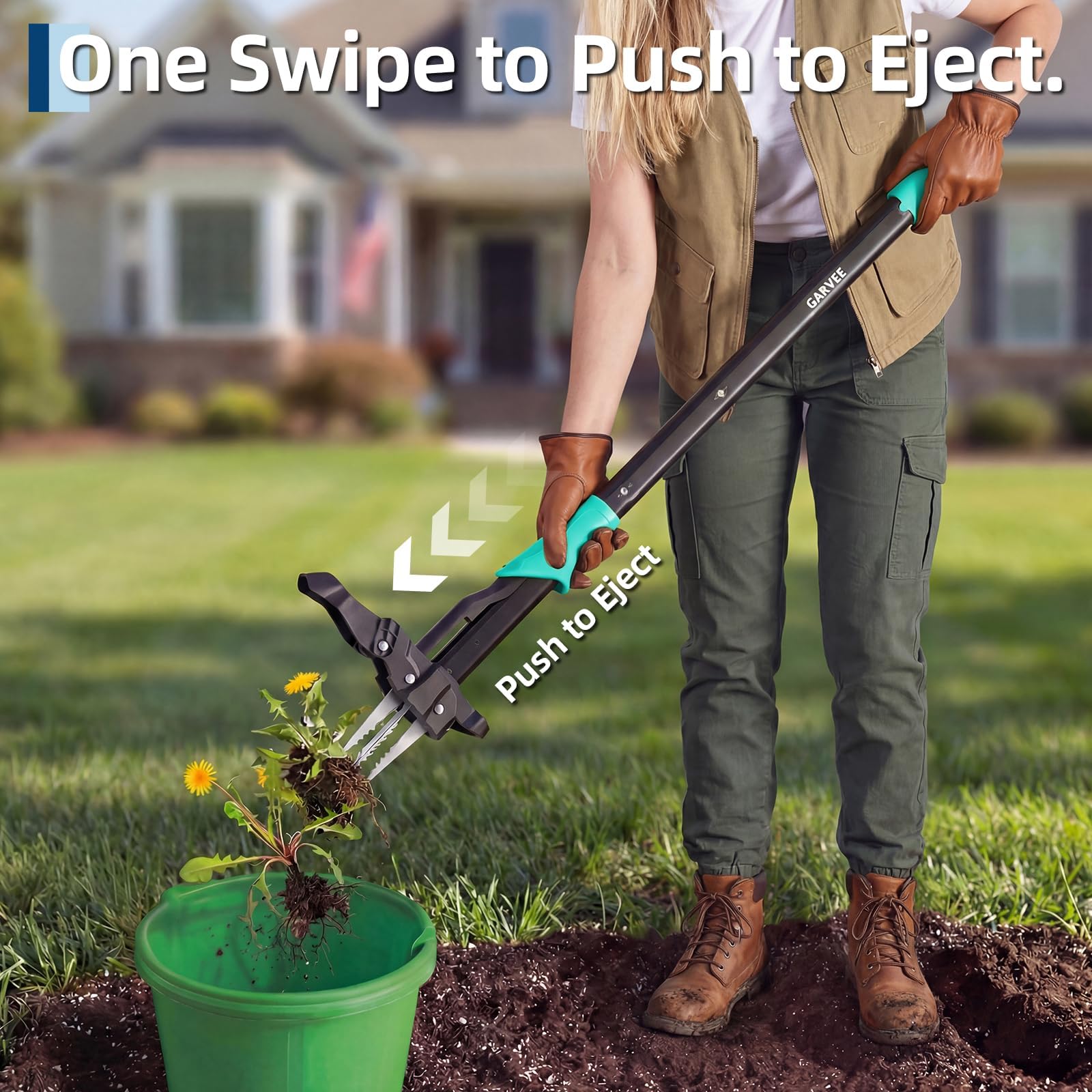 Estirpatore di Erbacce a Manic - Gardening Tools Green recensione e prezzo