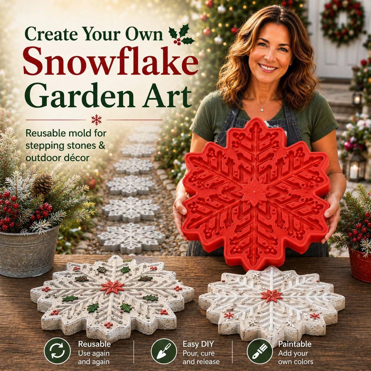 Stampo per pietre ornamentali  - Gardening Tools Gift Ideas recensione e prezzo