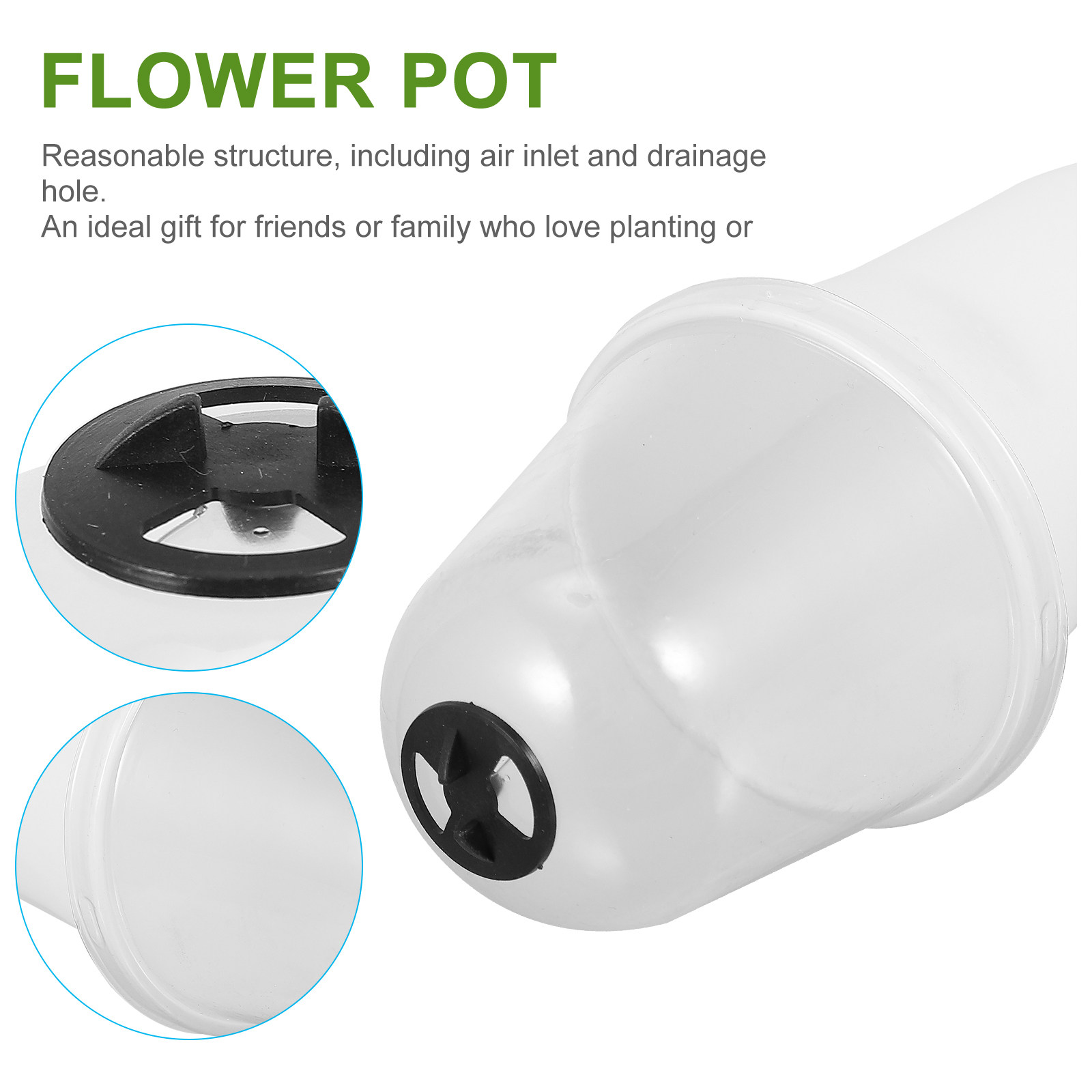 Set da 2 vasi da fiori in plas - Gardening Tools Gift Ideas recensione e prezzo
